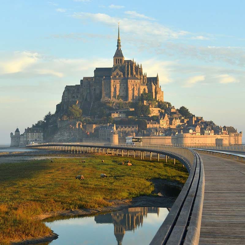 saint malo bay le mont saint michel normandy handle